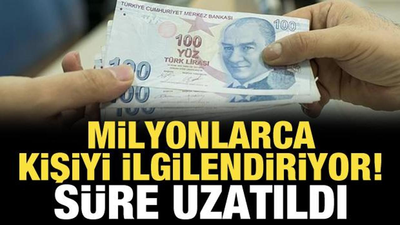 Borç yapılandırmada son ödeme tarihi uzatıldı