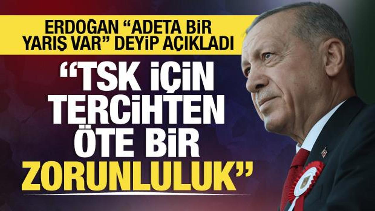 Cumhurbaşkanı Erdoğan: TSK’nın caydırıcılığı tercihten öte bir zorunluluk