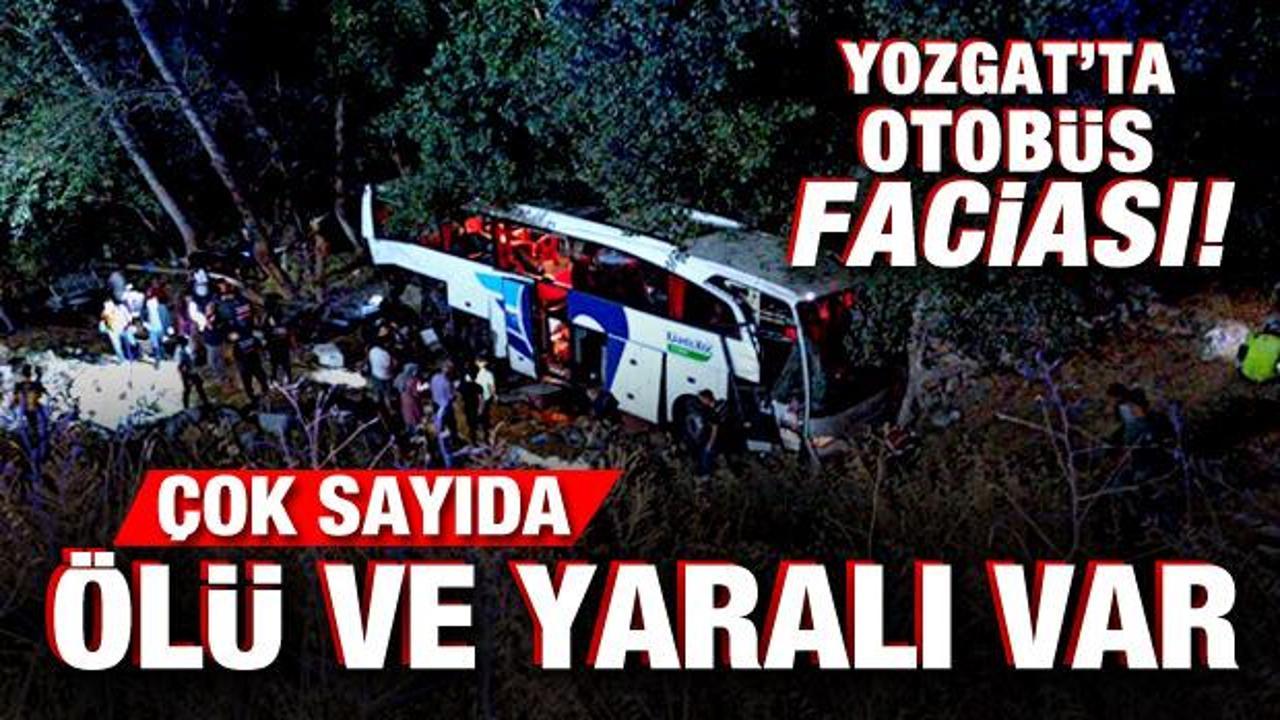 Son dakika: Yozgat’ta otobüs faciası: 12 ölü, 19 yaralı