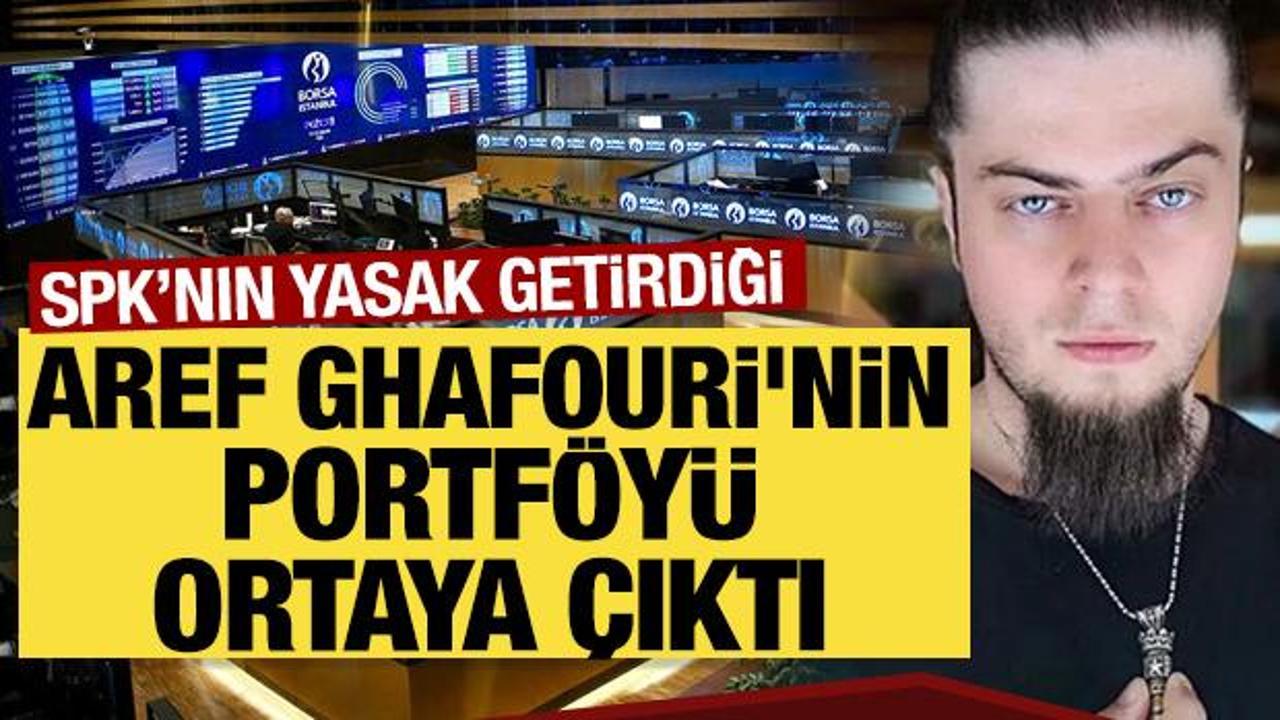 SPK’nın yasak getirdiği sihirbaz Aref Ghafouri’nin portföyü ortaya çıktı