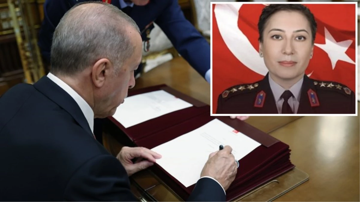 TSK’da ilk defa kadın general ataması yapıldı