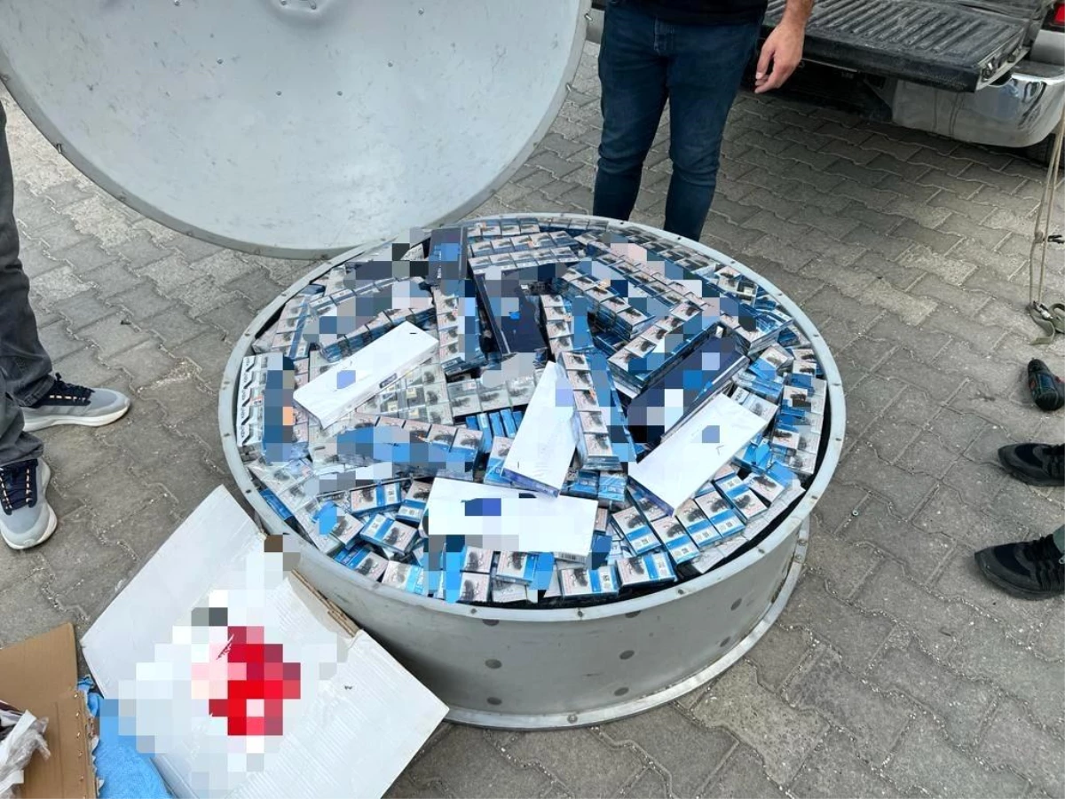 Gümrük Kaçağı Malzemeler Ele Geçirildi