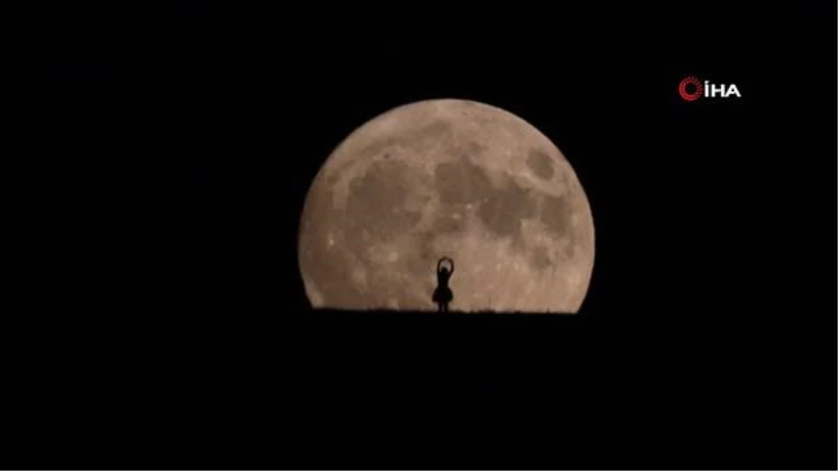 Van’da ‘Süper Mavi Ay’ Mest Etti