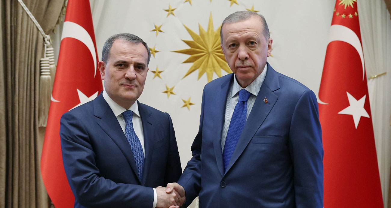 Cumhurbaşkanı Erdoğan, Azerbaycan Dışişleri Bakanı Bayramov’u kabul etti