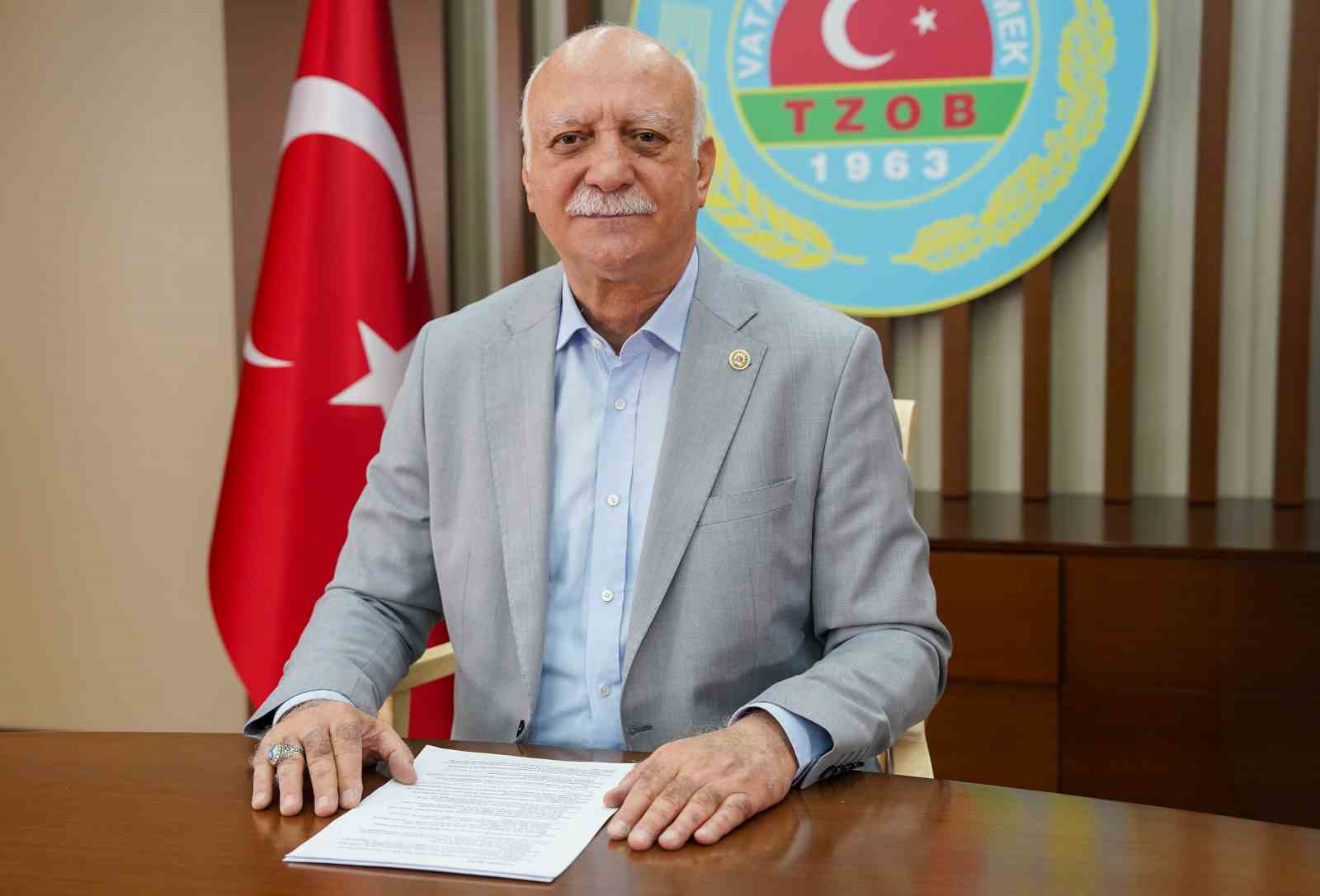 TZOB Başkanı Bayraktar: “Ağustosta fiyatı en fazla artan ürün yüzde 45,9 ile kuru üzüm oldu”