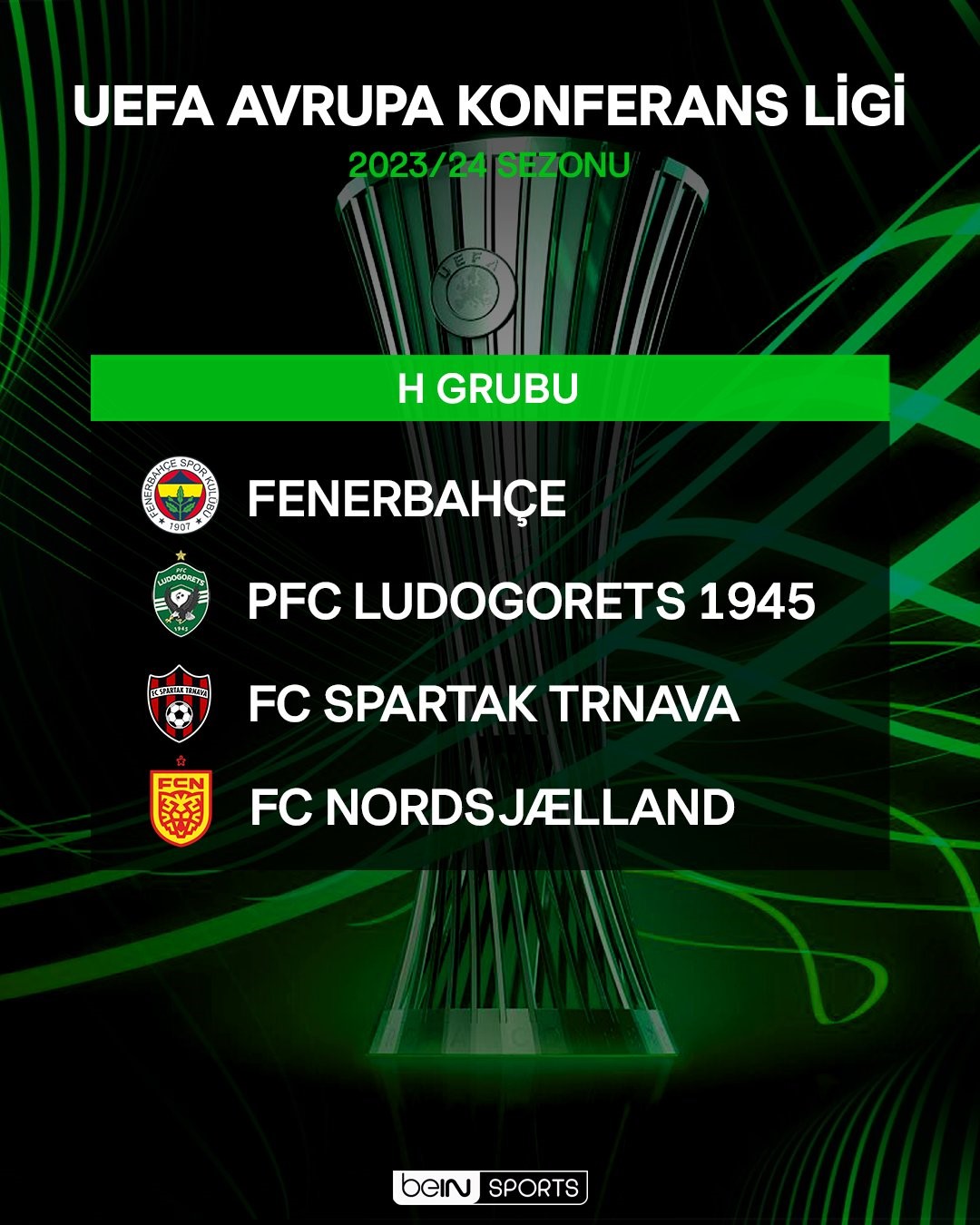 Fenerbahçe ve Beşiktaş’ın UEFA Avrupa Konferans Ligi’ndeki rakipleri belli oldu