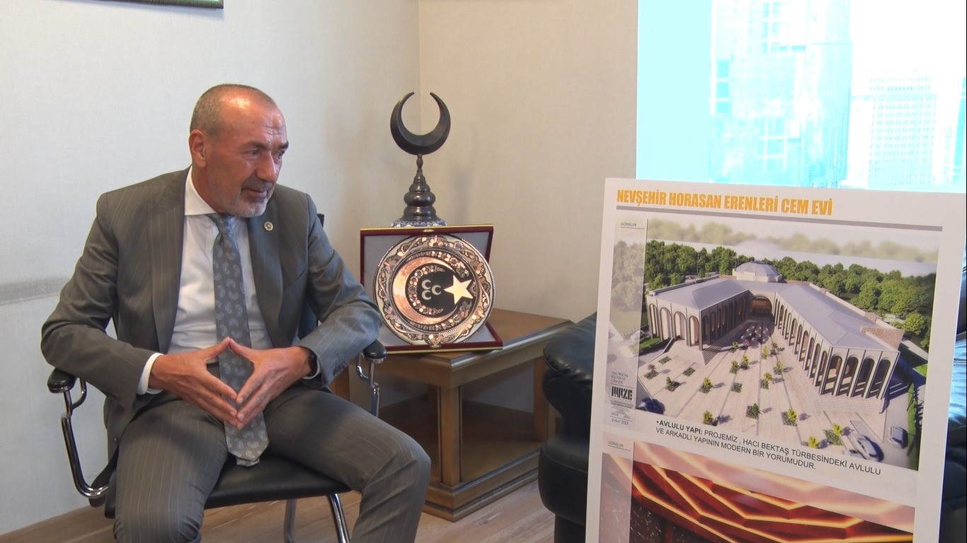 Devlet Bahçeli’nin 12 yıllık hayali hayat buluyor: Horasan mimarisiyle cemevi