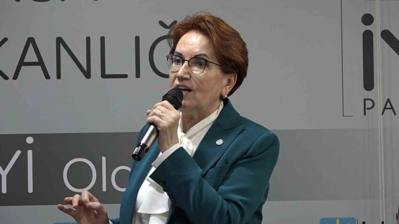 Akşener: “Bu seçimde kendimizin kaç kilo ettiğini göreceğiz”