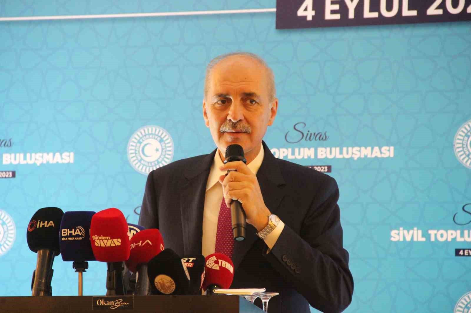 TBMM Başkanı Kurtulmuş: “Türkiye muasır medeniyetler seviyesinin üstüne çıkma imkanına sahiptir”