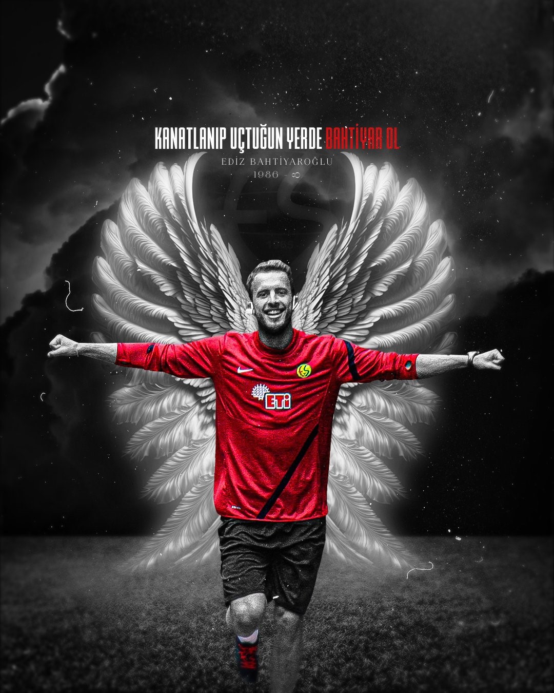 Eskişehirspor’dan Ediz Bahtiyaroğlu için duygusal mesaj