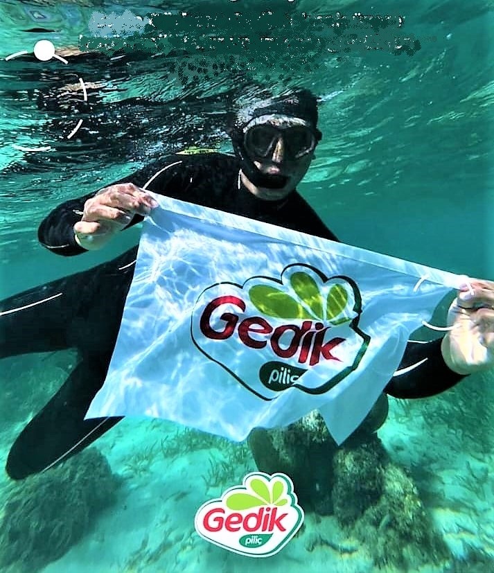 Gedik Piliç’in desteklediği rekortmen dalışçı Dünya 8.’si oldu