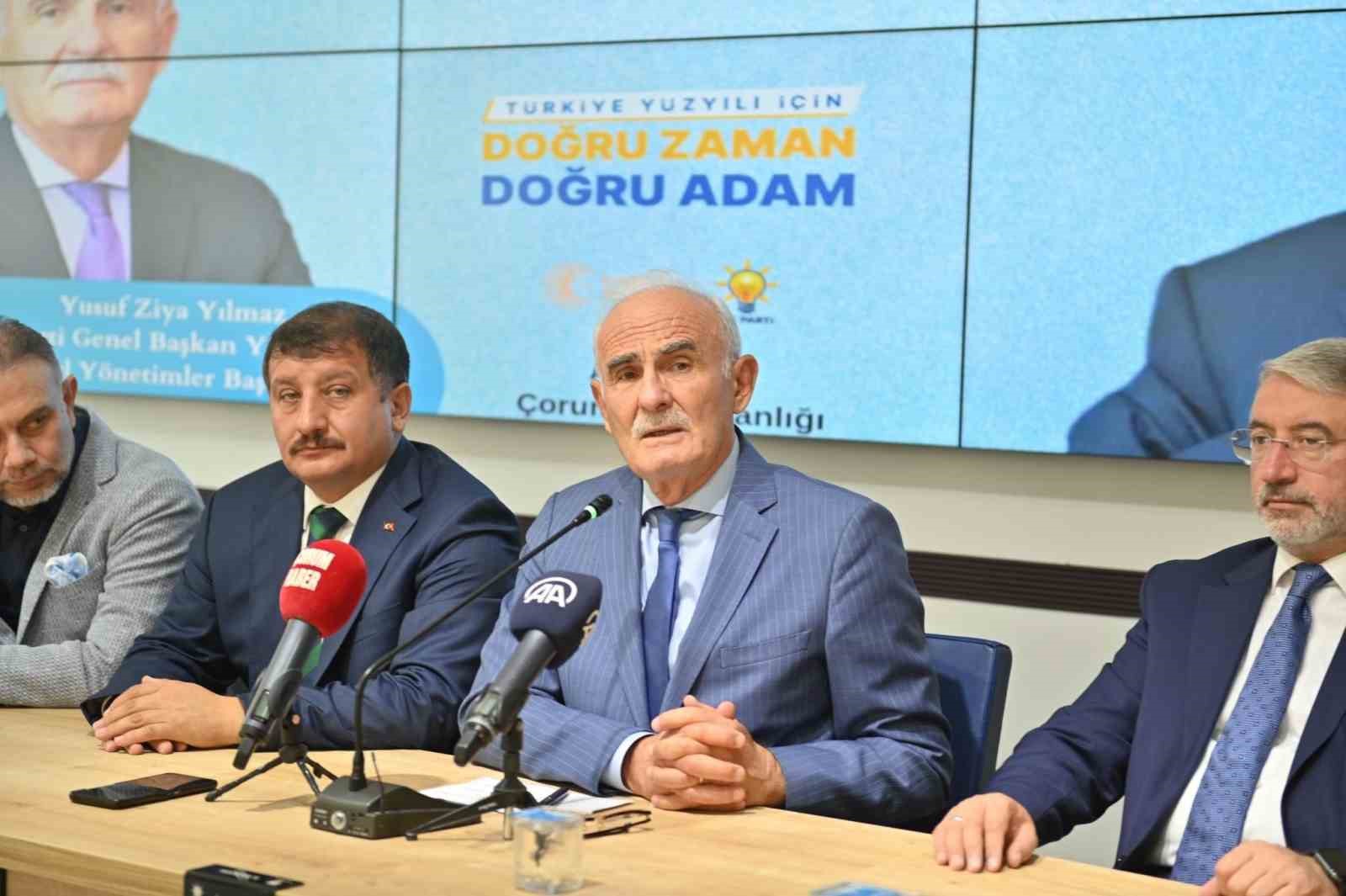 AK Partili Yılmaz,  “Türkiye’de muhalefet sağlıklı değil, AK Parti’nin başarısı oranında başarılı bir muhalefet yapamıyor”