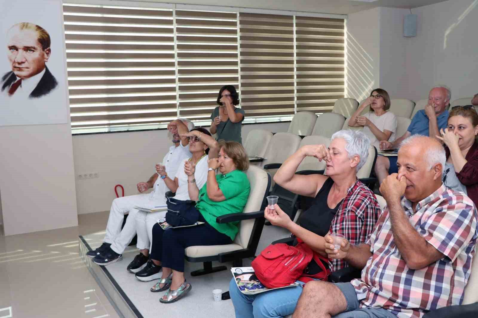 Muğla’da Zeytinyağına duyusal analiz