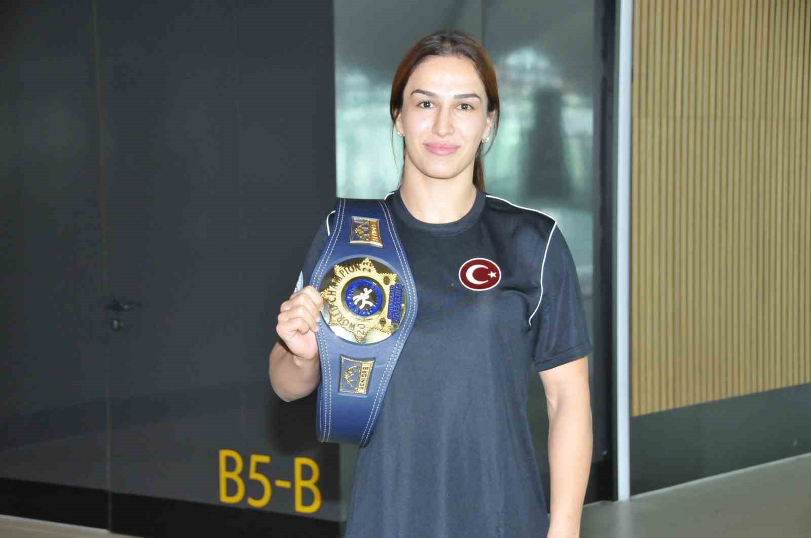 Buse Tosun Çavuşoğlu: “Ülkeme olimpiyat kotası ve dünya şampiyonluğu kazandırdım”
