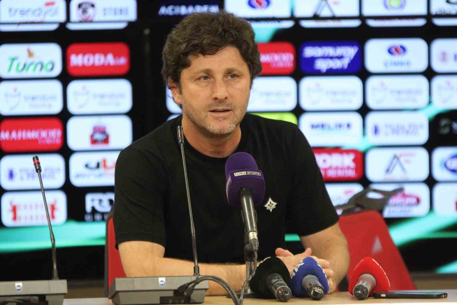Fatih Tekke: “En iyi oynadığımız maçta mağlup olduk”