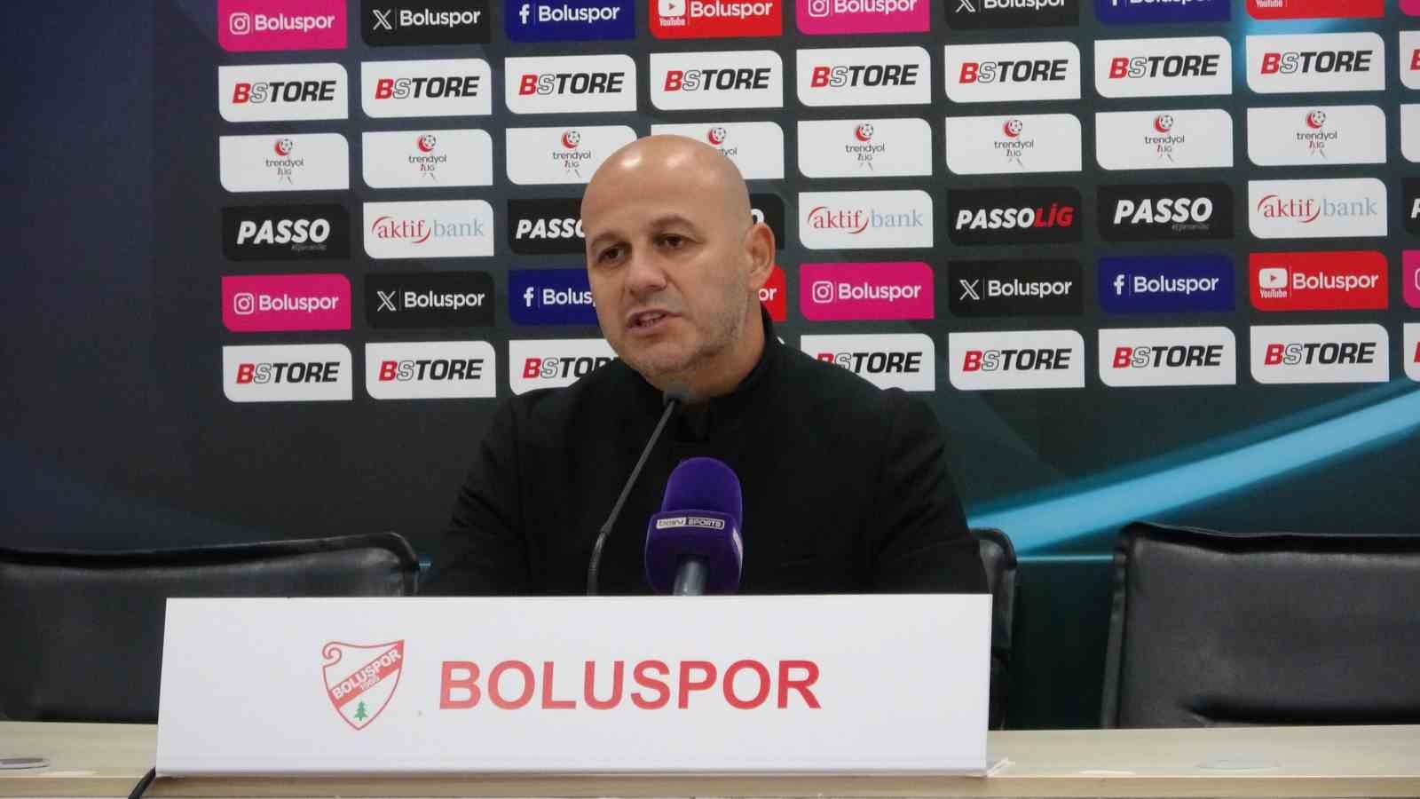 Boluspor – Tuzlaspor maçının ardından