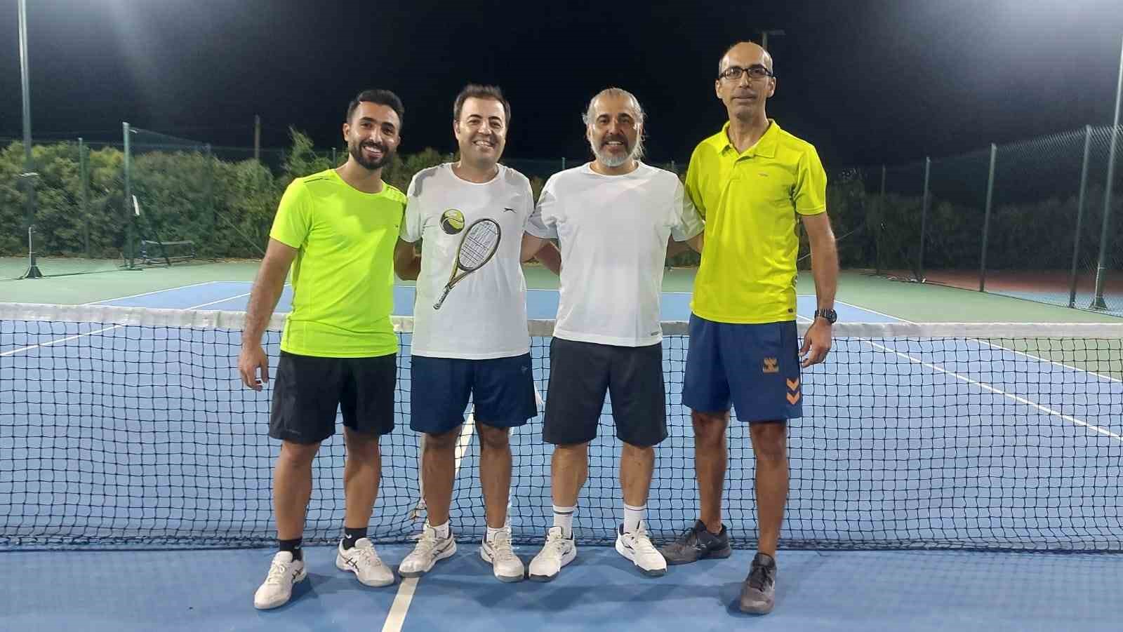 Salihli’de Tenis Defi Ligi heyecanı başladı