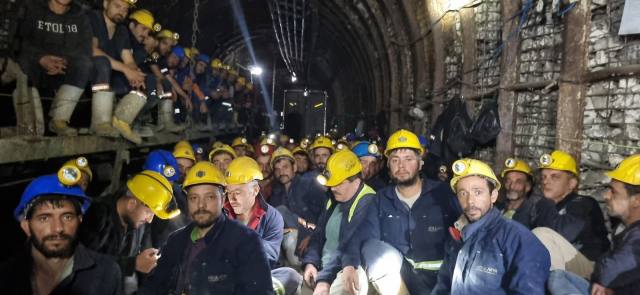 Eskişehir'de maden işçilerinin açlık grevi 4 gündür devam ediyor