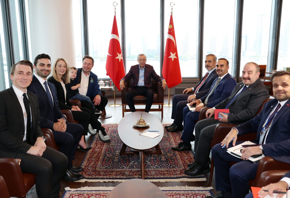 Cumhurbaşkanı Erdoğan, Elon Musk’ı kabul etti