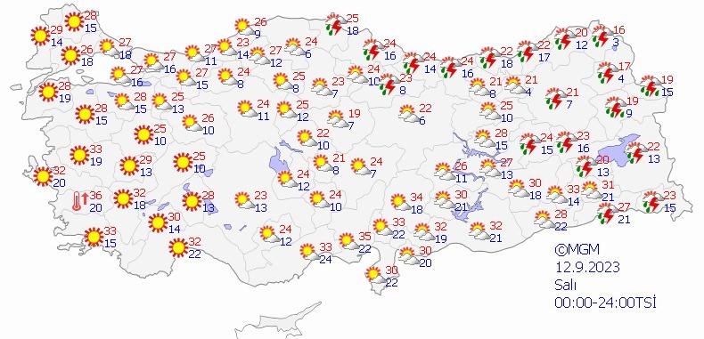 Son Dakika... 5 ile 'sarı' uyarı: Kuvvetli yağış geliyor!