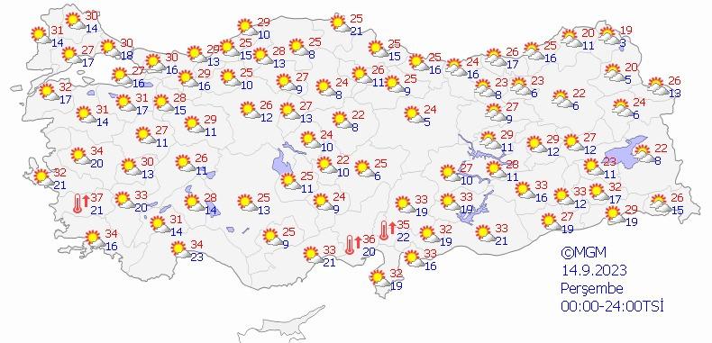 Son Dakika... 5 ile 'sarı' uyarı: Kuvvetli yağış geliyor!