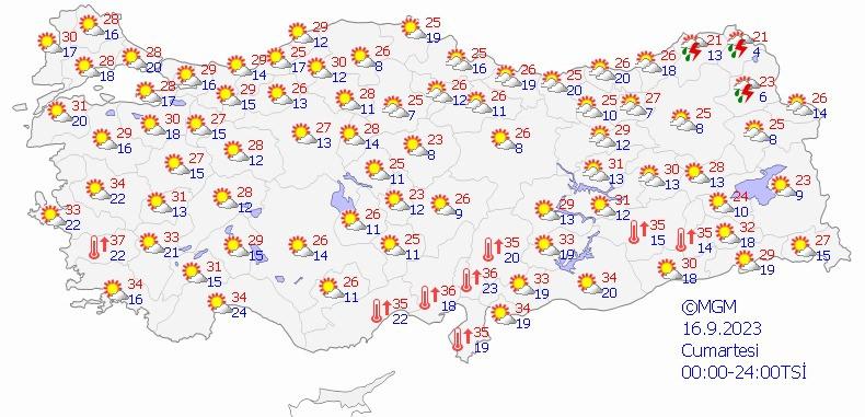 Son Dakika... 5 ile 'sarı' uyarı: Kuvvetli yağış geliyor!