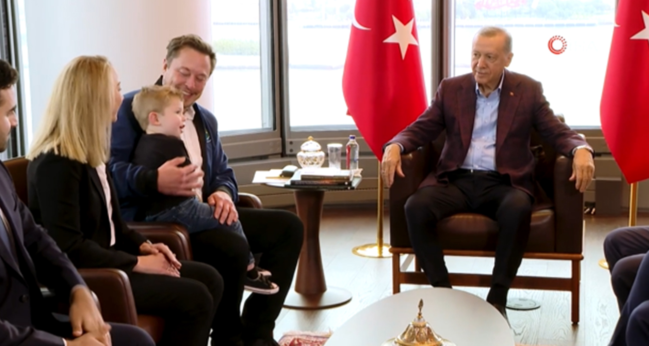 Cumhurbaşkanı Erdoğan, Elon Musk’ı kabul etti