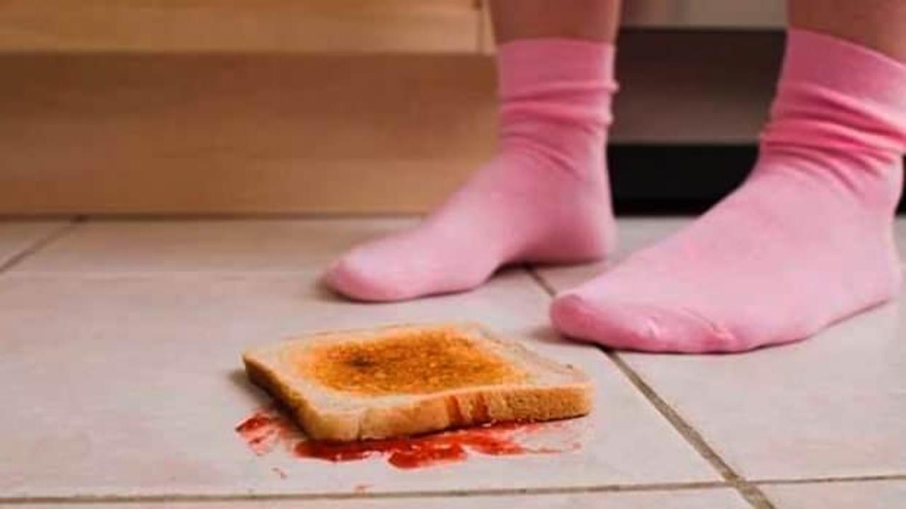 5 saniye kuralı: Yere düşen yiyecekleri 5 saniye içinde yemek doğru mu?