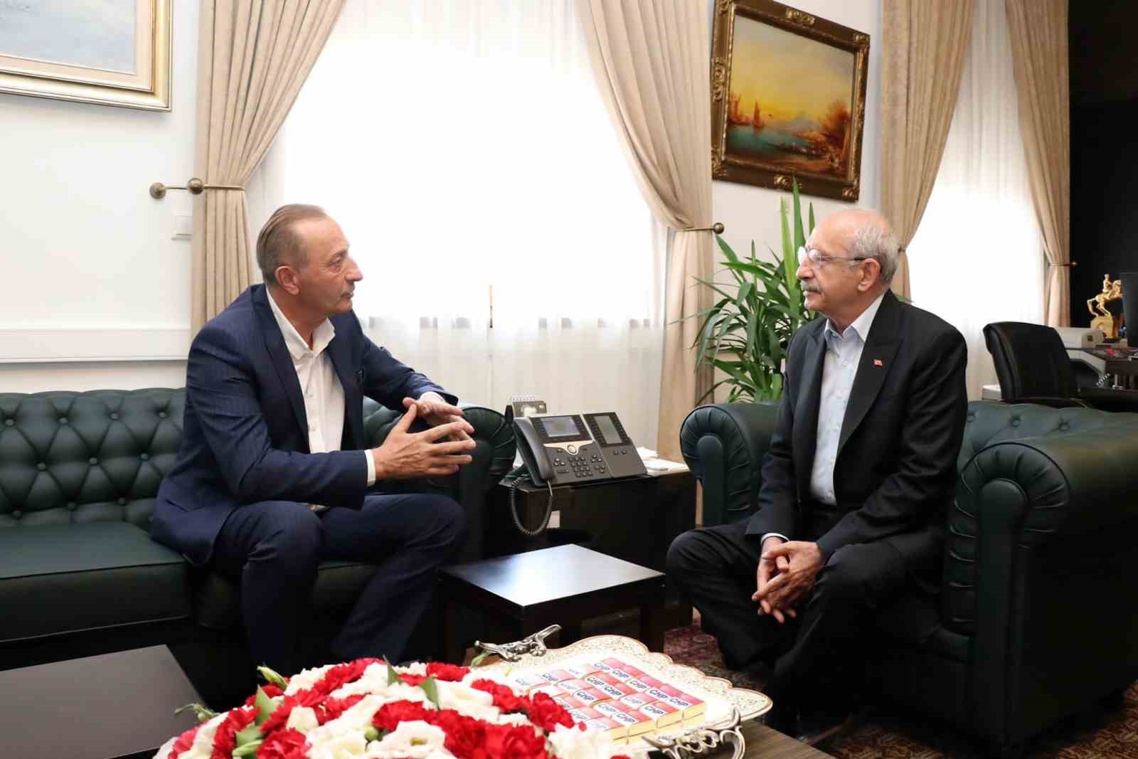Başkan Atabay, CHP lideri Kılıçdaroğlu ile görüştü