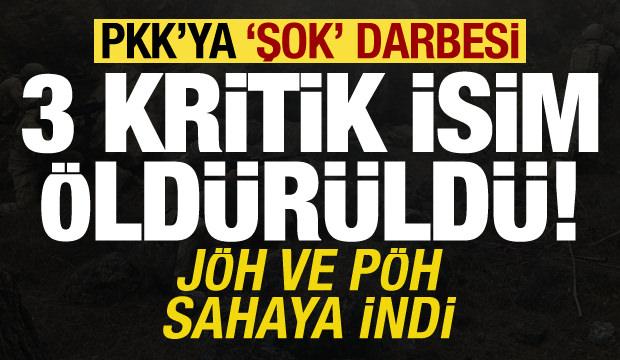 Yerlikaya duyurmuştu! Öldürülen 3 azılı teröristin birçok kanlı saldırıda parmağı çıktı...