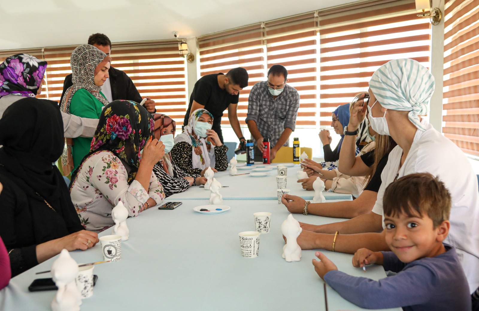 Lösemi hastaları moral depoladı