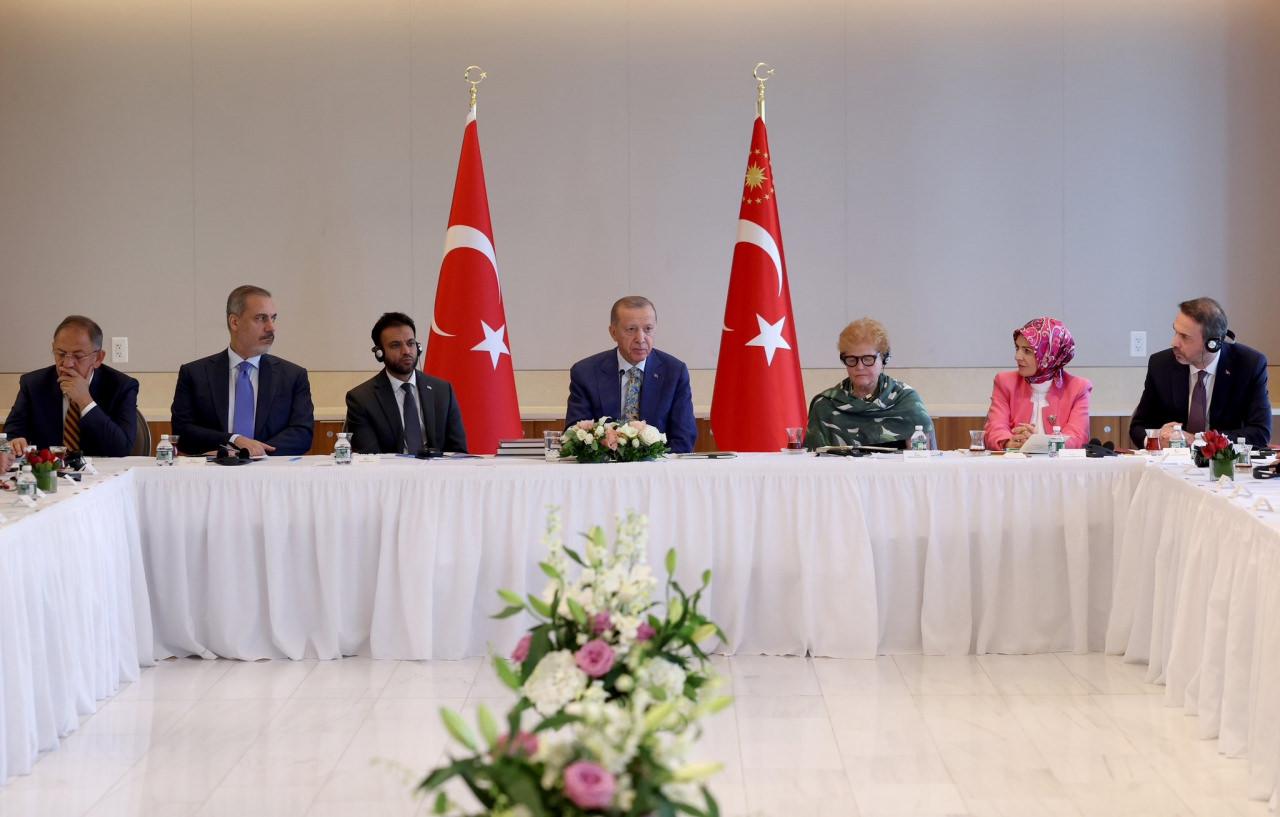 Cumhurbaşkanı Erdoğan'dan New York'ta kritik görüşmeler