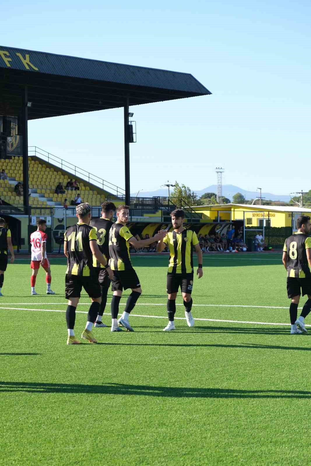 Aliağa FK, hazırlık maçında şov yaptı
