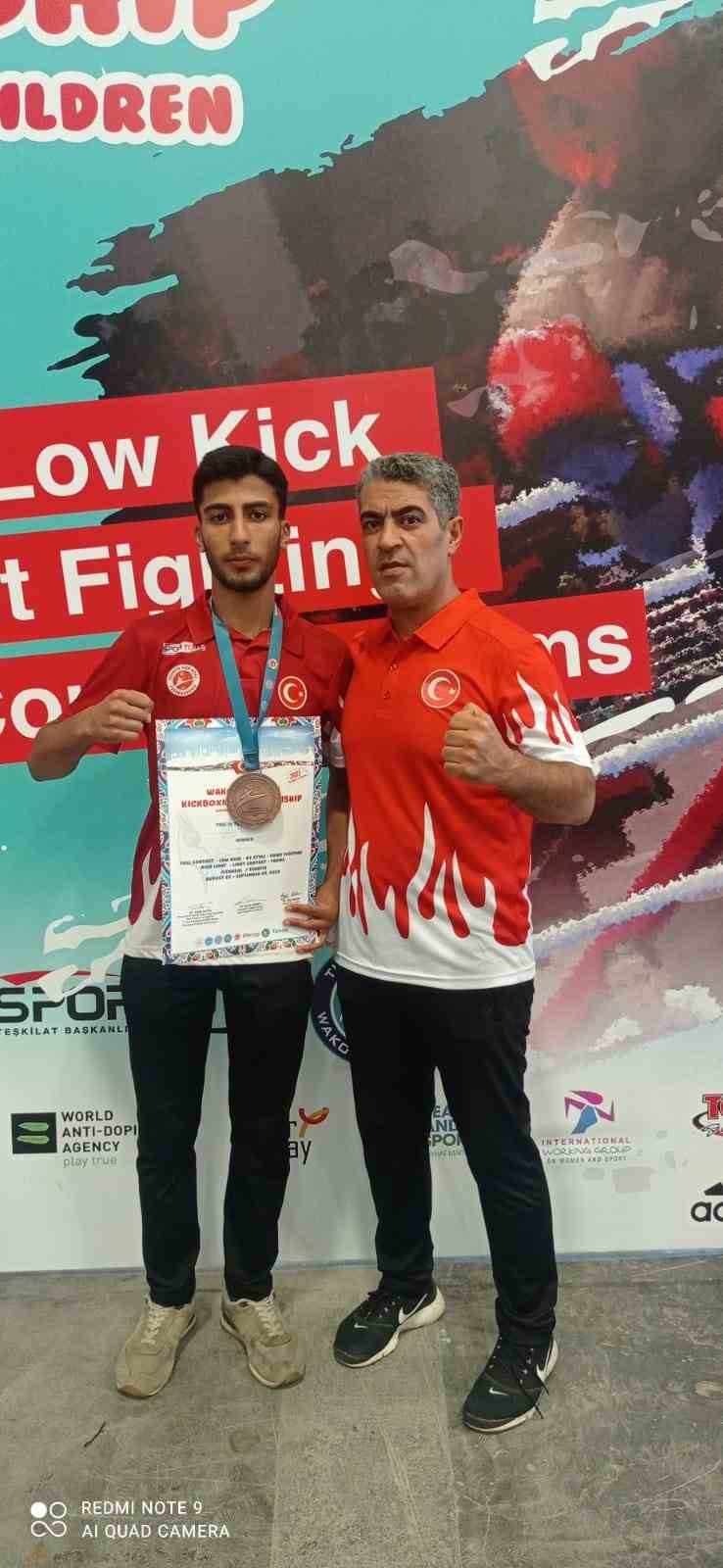 Tatvanlı sporcu Avrupa 3.’sü oldu