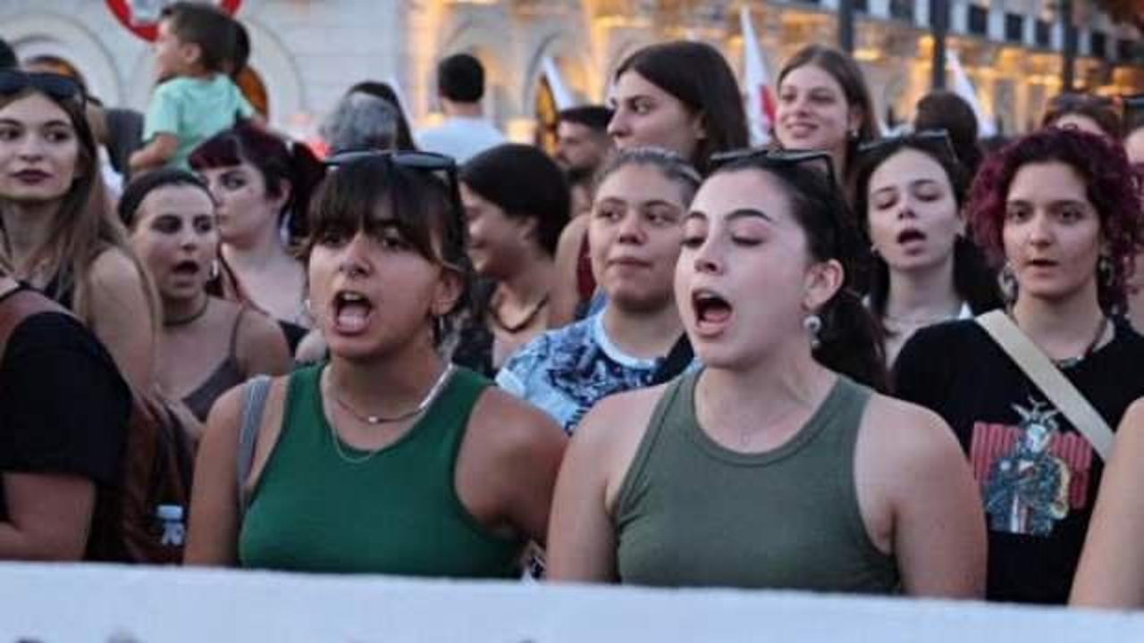 Yunanistan’da hükümet protestosu