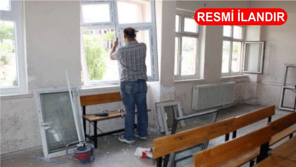 OKUL ONARIM İŞİ YAPTIRILACAK