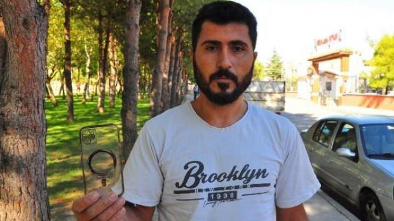 Cep telefonu sipariş etti, kılıfı geldi