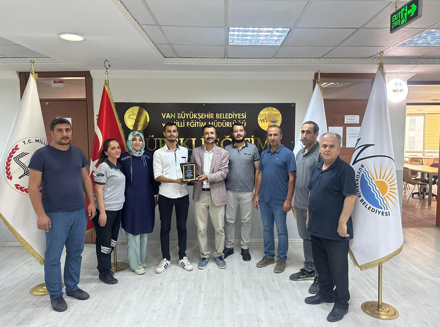 Büyükşehir Belediyesi sürekli eğitim merkezinden Türkiye birinciliğine