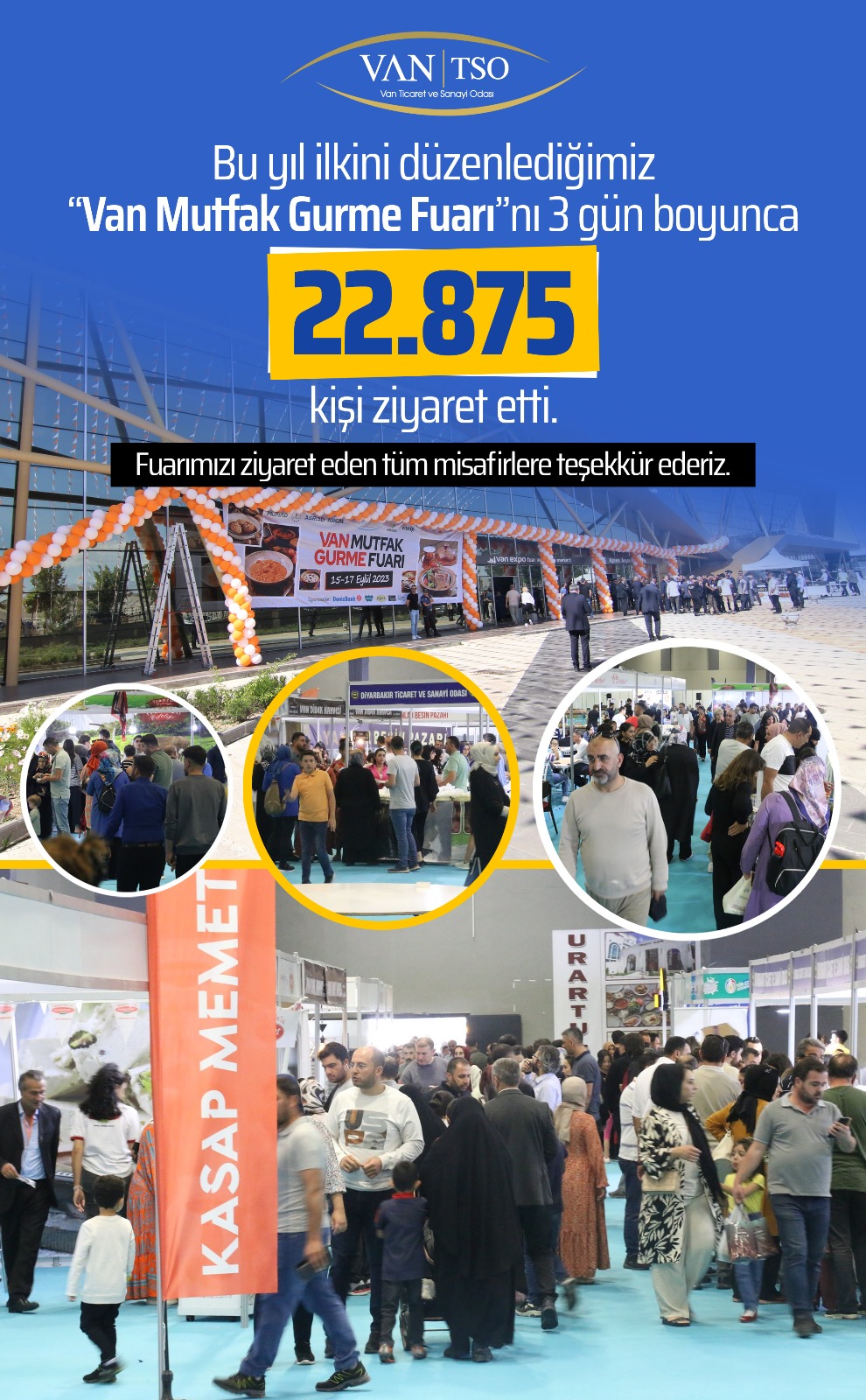 İlk kez yapılan Van Mutfak Gurme Fuarı’na rekor katılım