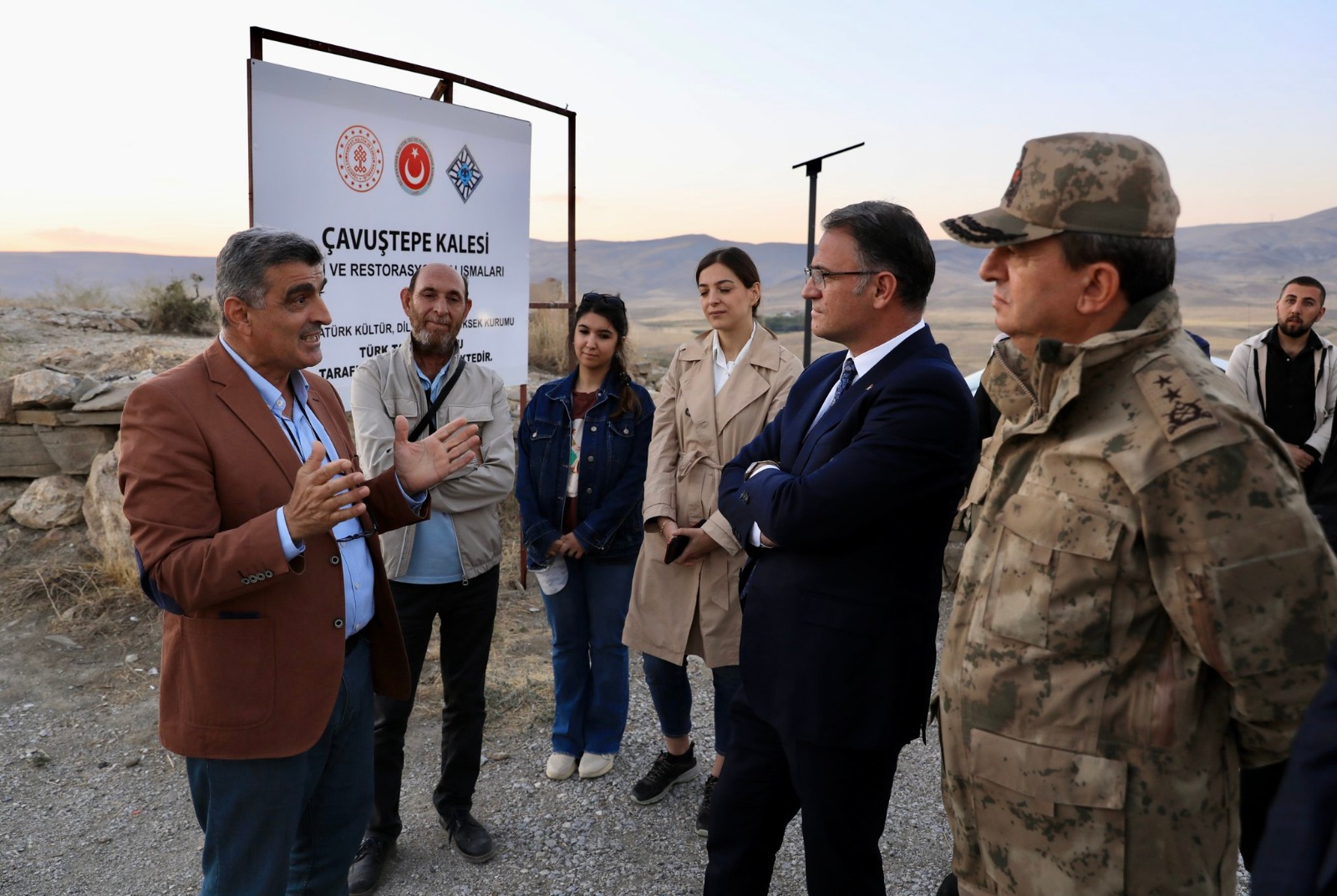 Urartulara ait Çavuştepe Kalesi’nde inceleme yapıldı