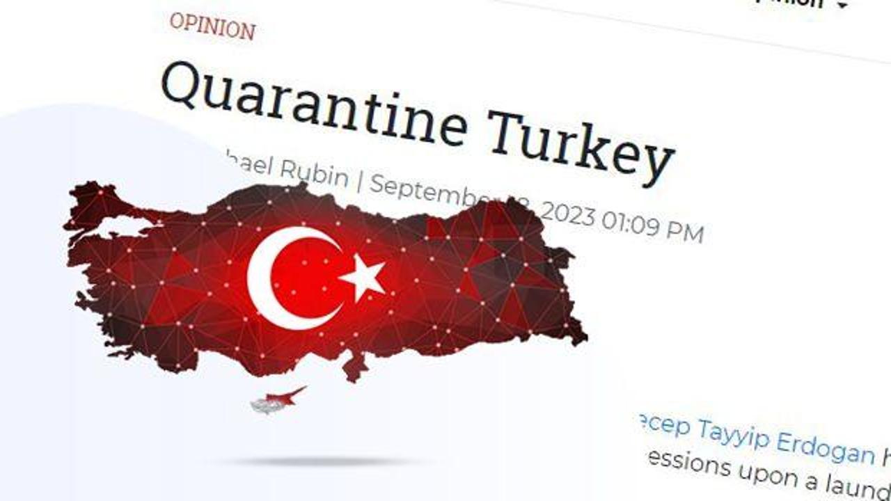 ABD’li dergiden skandal Türkiye çağrısı: Karantinaya alın!