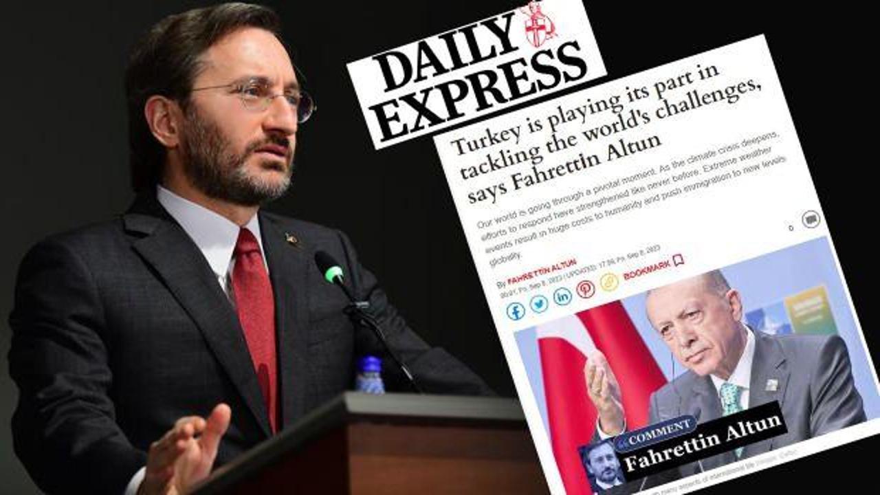 Fahrettin Altun, Daily Express’e makale yazdı: G20 Konferansı mükemmel bir fırsat