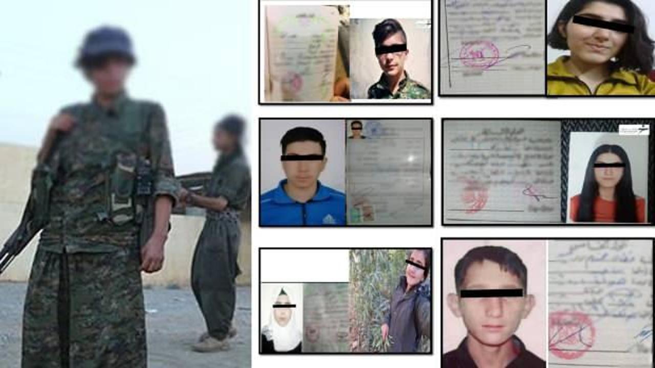 Her aileden bir kişi! ABD destekli PKK/YPG çocukları böyle kullanıyor