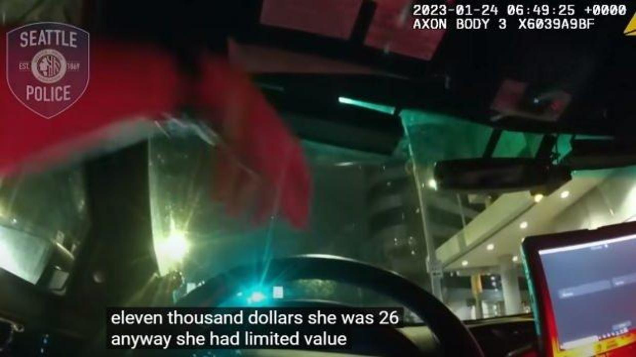 ABD polisi, kazada hayatını kaybeden kadınla böyle alay etti