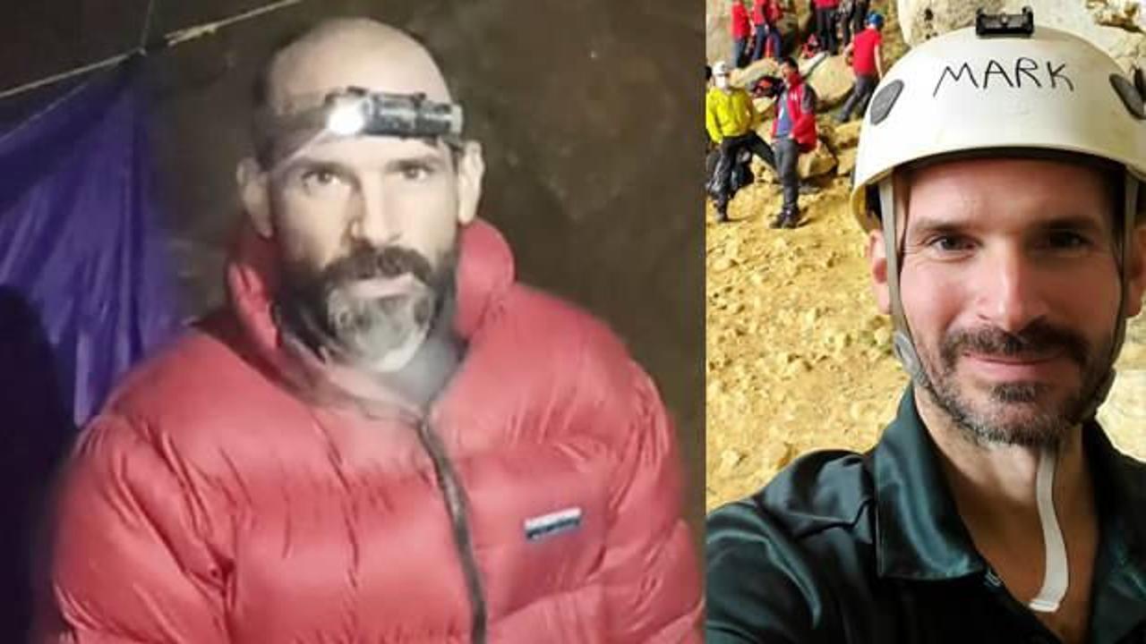 ABD’li isim, Mersin’de 1120 metre derinlikte mahsur kaldı