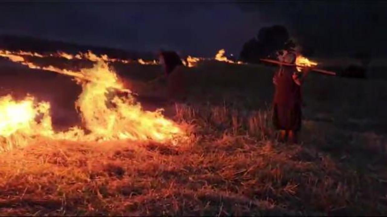 Adana’da anız yangını: 200 dönüm alanda etkili oldu!