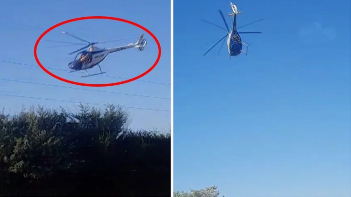 Afyonkarahisar’da helikopterin düşme anı kamerada