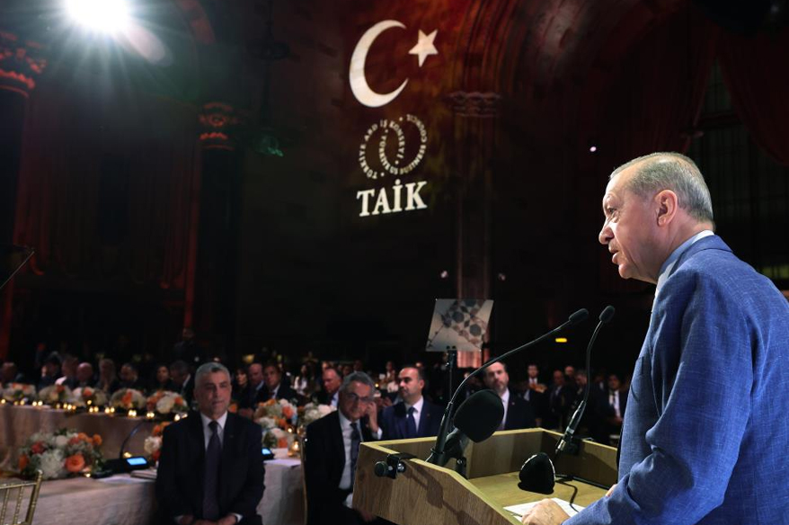 Cumhurbaşkanı Erdoğan ABD’de iş dünyası ile buluştu