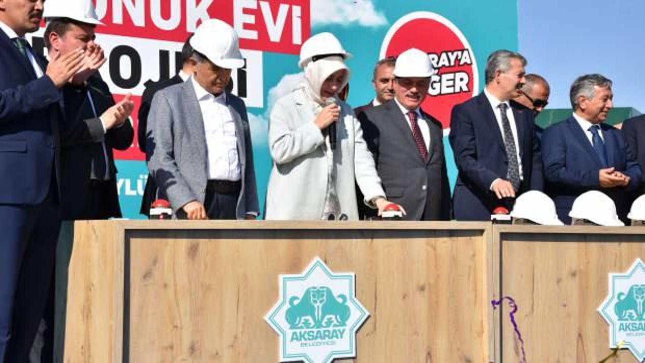 Aksaray Belediyesi Hasta Yakını Konukevi ve Külliyesi’nin temeli atıldı