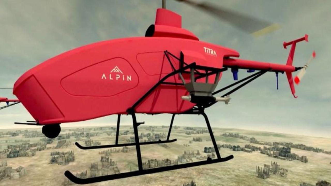 Alpin ilk kez operasyona destek verdi